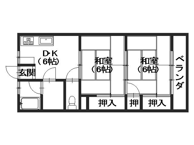 森井マンションの間取り