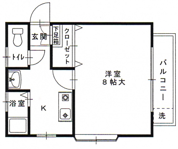 サファイアハイツの間取り