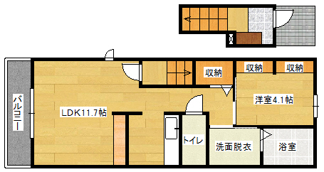 セリシールの間取り