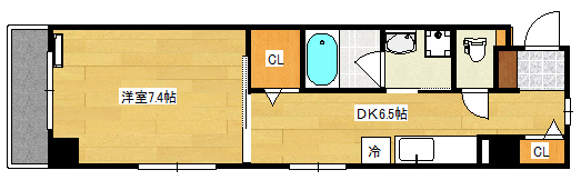 サンライズ庚午中の間取り