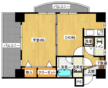 サンクレスト東雲の間取り