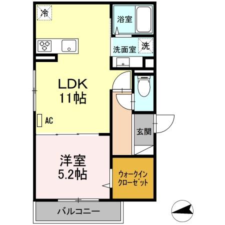 サニーサイド2の間取り