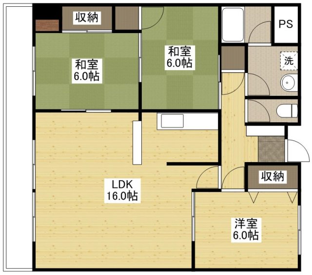 メモリーさくらの間取り