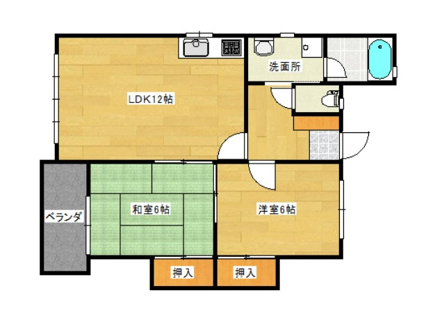 第3山下ビルの間取り