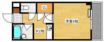 VOGA南観音の間取り