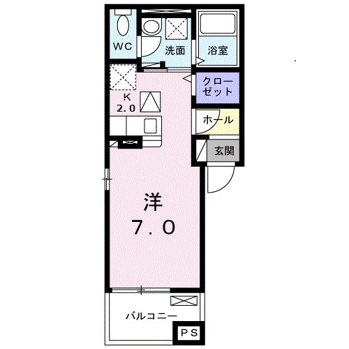 カーサミーテの間取り