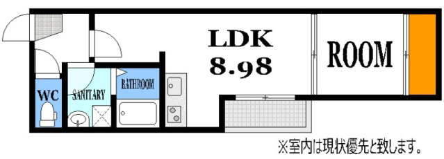 Residential戸坂駅前の間取り