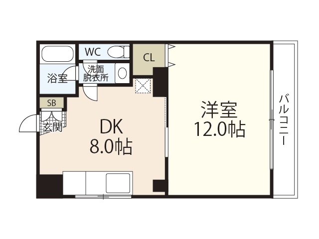 第5シモビルの間取り