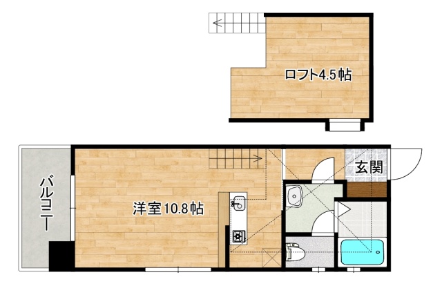 エンバシーコート矢賀の間取り