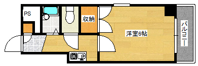 片山ビル8の間取り