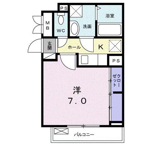 ソフトリー石原の間取り