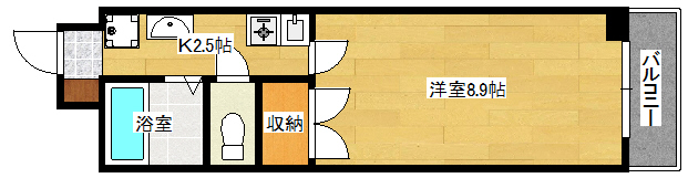 第2セイミツビルの間取り