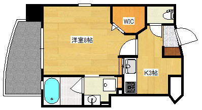 IREWARD観音町の間取り