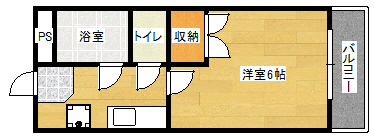 スカイシティ川内の間取り