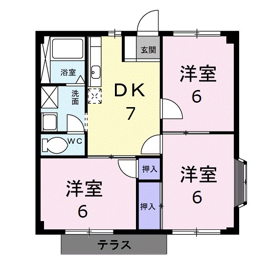 ニューシティSIの間取り