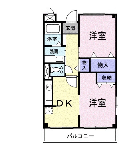 グランドハイツ深川の間取り