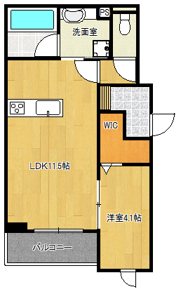 CAMPANELLA庚午中の間取り