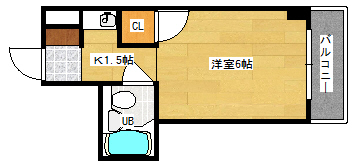 柴崎皆実町ビルの間取り