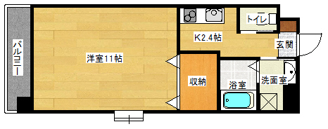 ロイヤルシャトー大須の間取り