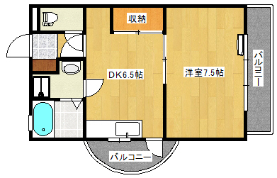 青木ビルの間取り