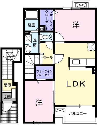 GreenView弐番館の間取り