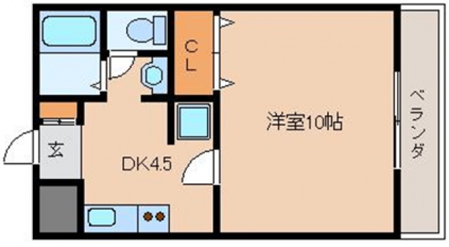 フリックコートSYOの間取り