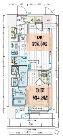 EC広島国泰寺の間取り