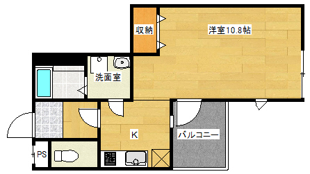 ザリーナ西広島の間取り