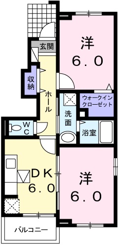 セントラル三田の間取り