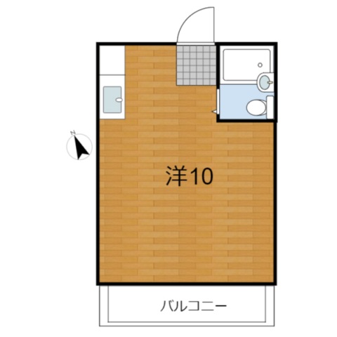 クルベット1の間取り