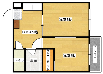 サンシティ森下の間取り