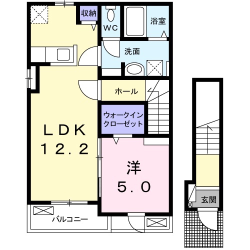 アンソレイエヴィラ3の間取り