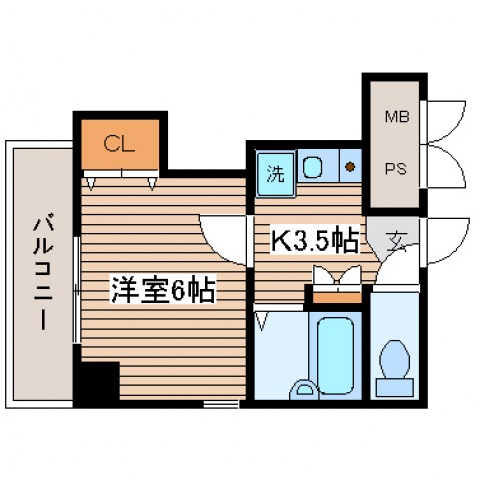 パークサイド大手町の間取り