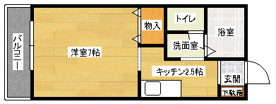 サンフォートの間取り