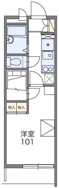 レオパレスSENOUの間取り