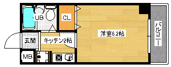 シェル今村の間取り