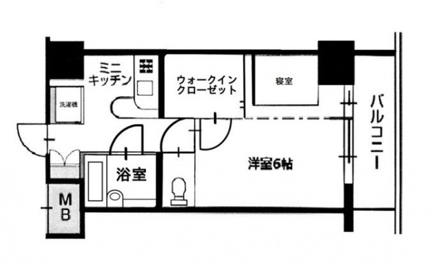 ラポール中島の間取り