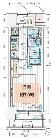 EC広島国泰寺の間取り