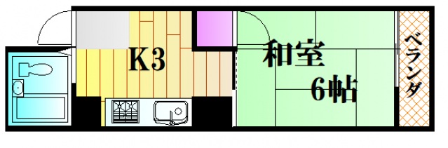 舟入ローレル2の間取り