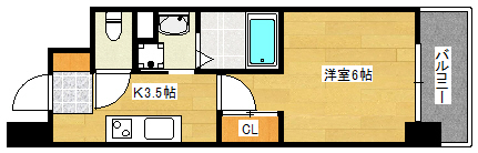 KORESIDENCE銀山町の間取り