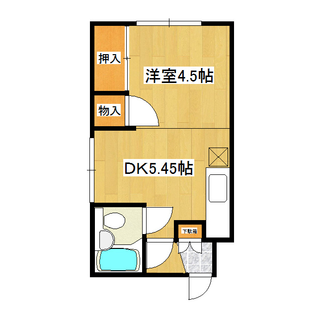 セブンコーポの間取り