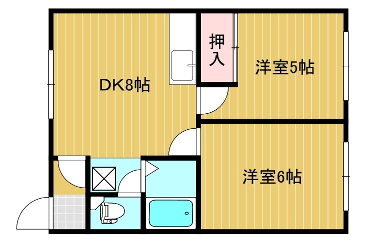 フィールドハウスの間取り