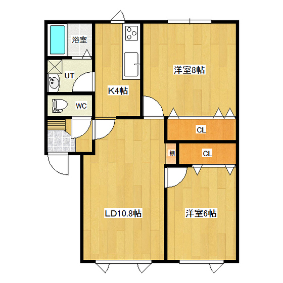 メゾンNARUMIの間取り