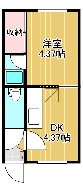 佐藤ハイツの間取り