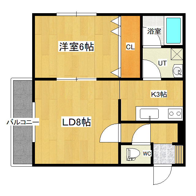 ラピュタハイツの間取り