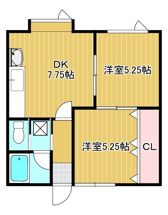 クリスタルハイツの間取り