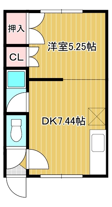 コーポ青葉の間取り