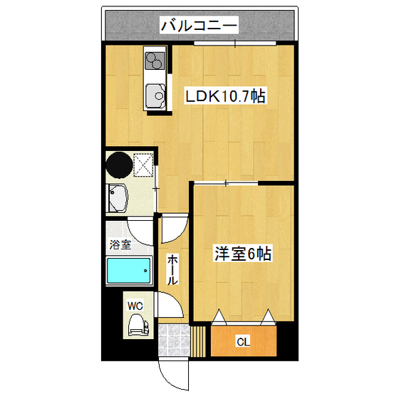 ソシオ山下通りの間取り