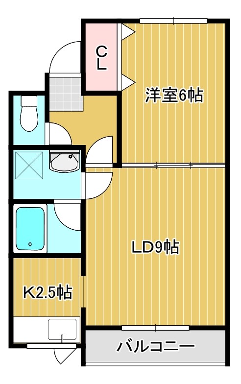 テクノハイツの間取り