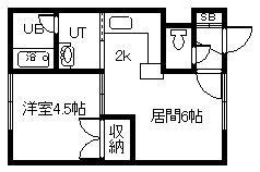 STELLA永山1の間取り